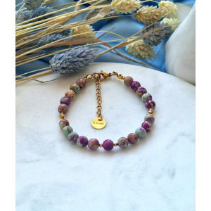 Bransoletka Jaspis cesarski, Hematyt