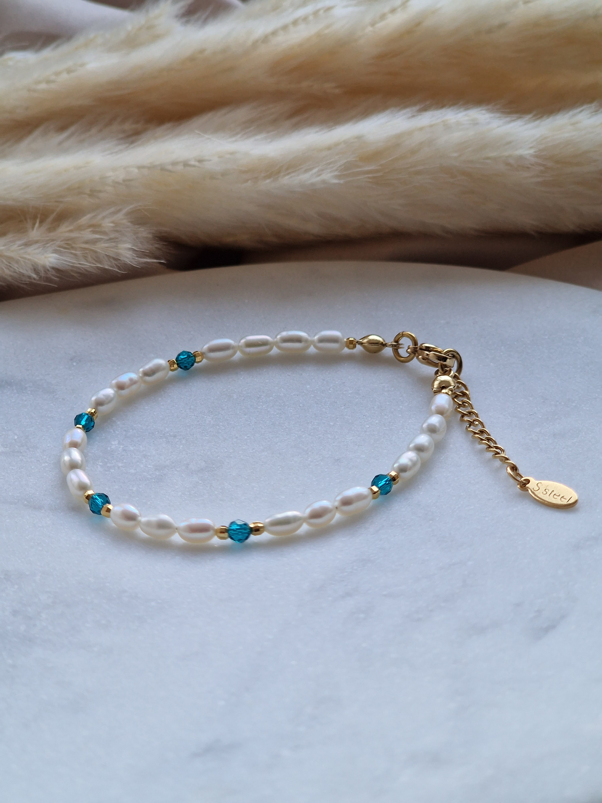 Bransoletka Perła, Kwarc, Hematyt - obrazek 3