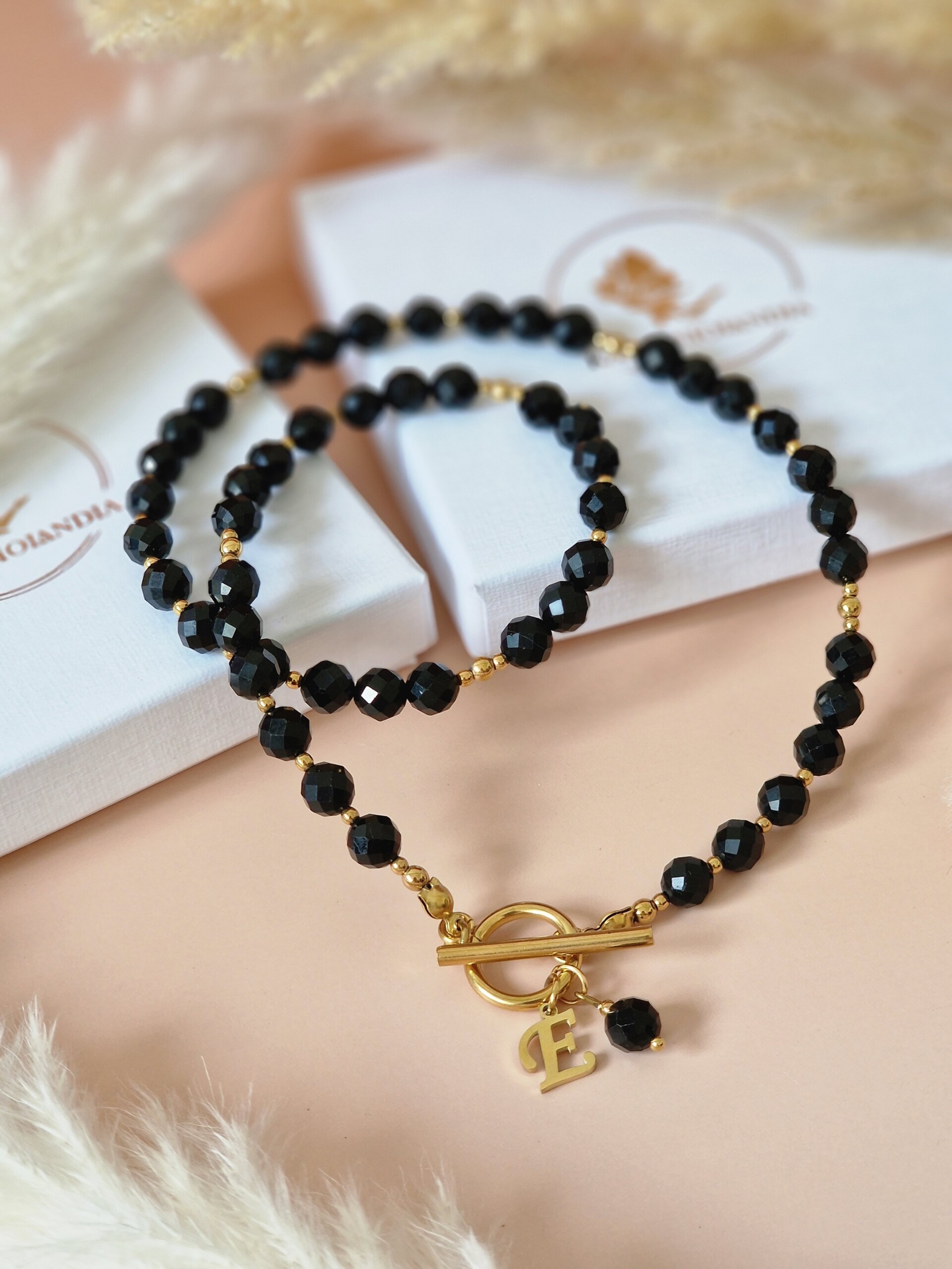 Naszyjnik Turmalin, Hematyt - obrazek 3