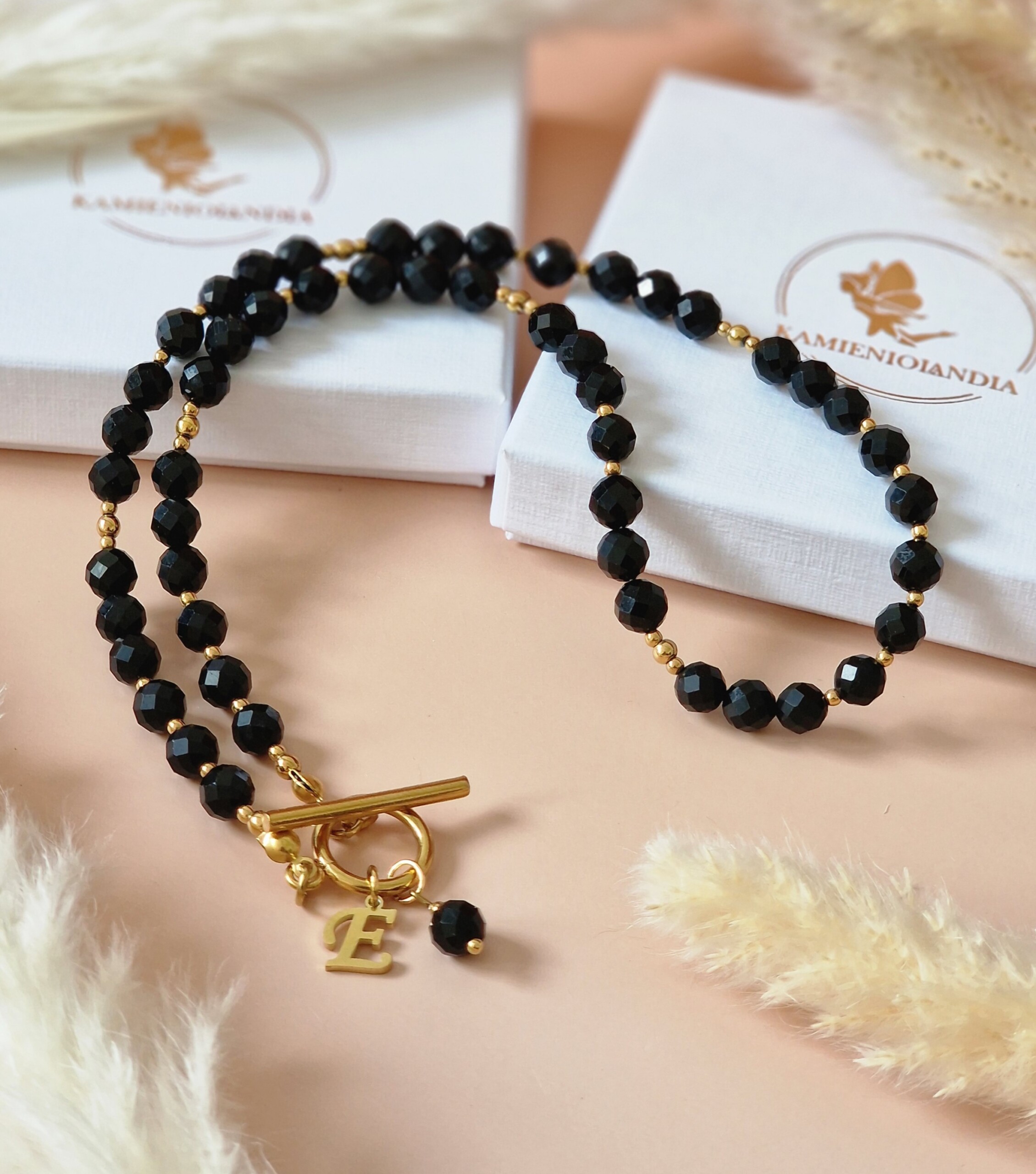 Naszyjnik Turmalin, Hematyt - obrazek 4