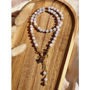 Naszyjnik Akwamaryn, Hematyt