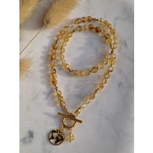 Naszyjnik Cytryn, Hematyt