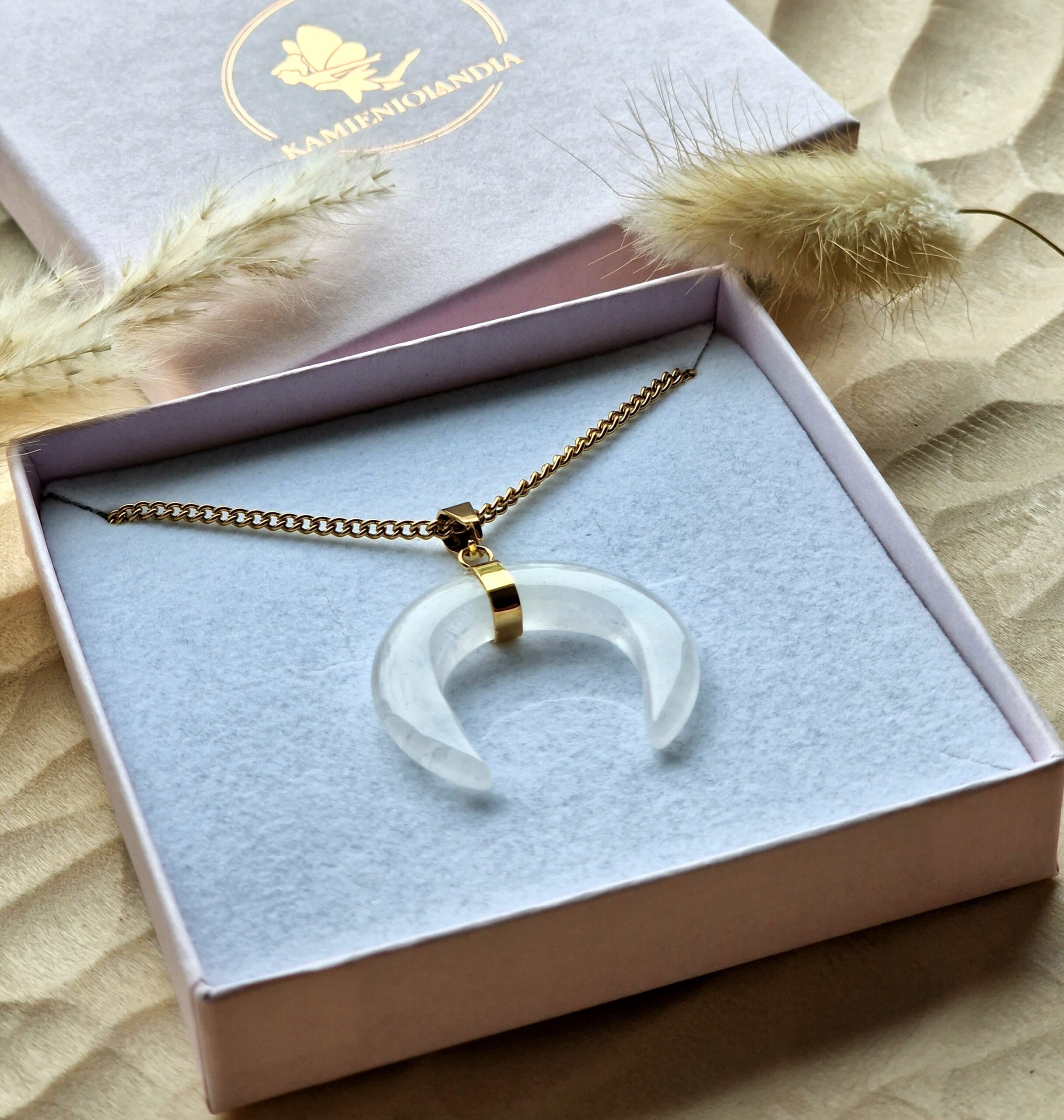 Naszyjnik Kryształ górski róg obfitości - obrazek 2