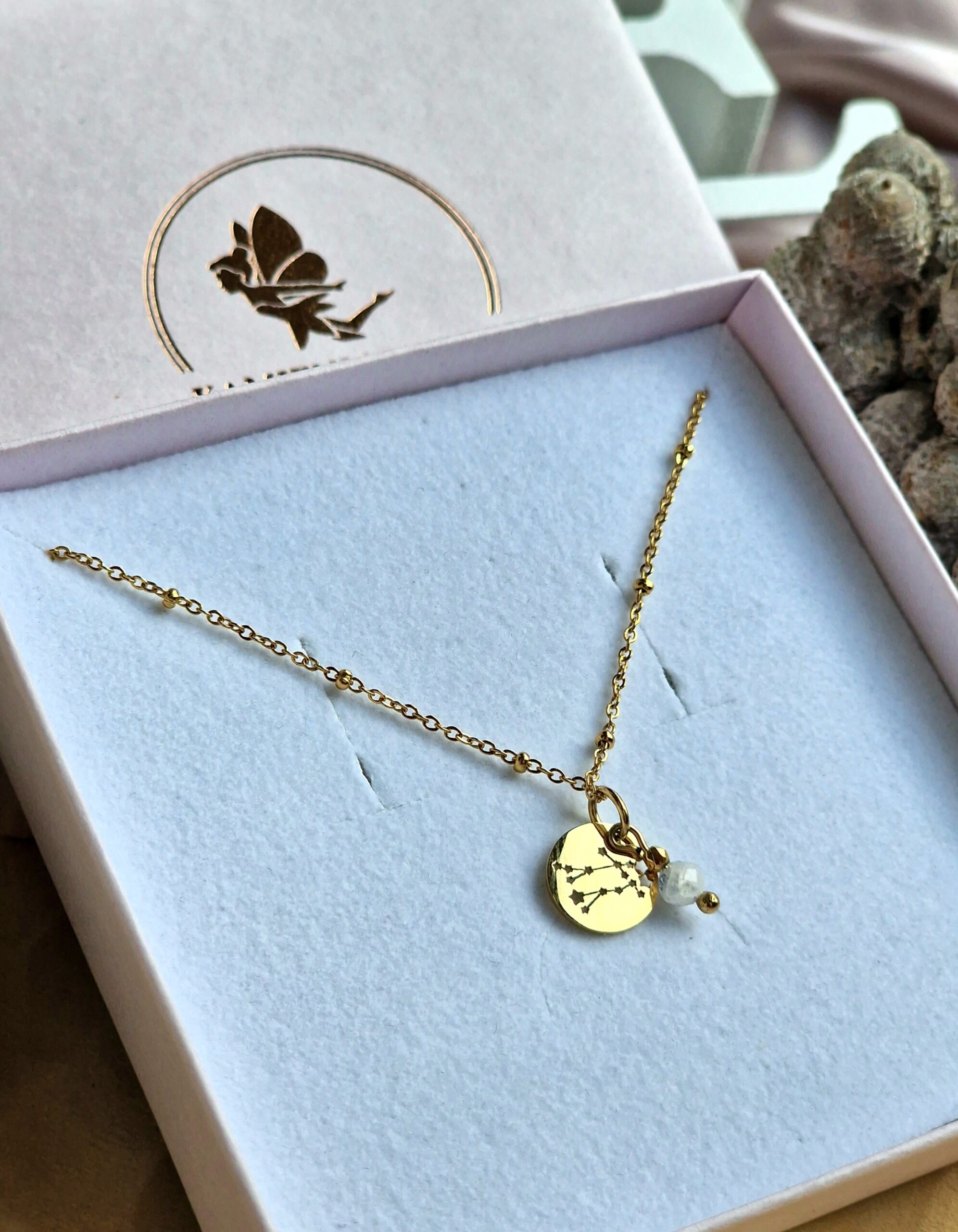 Naszyjnik Bliźnięta konstelacja