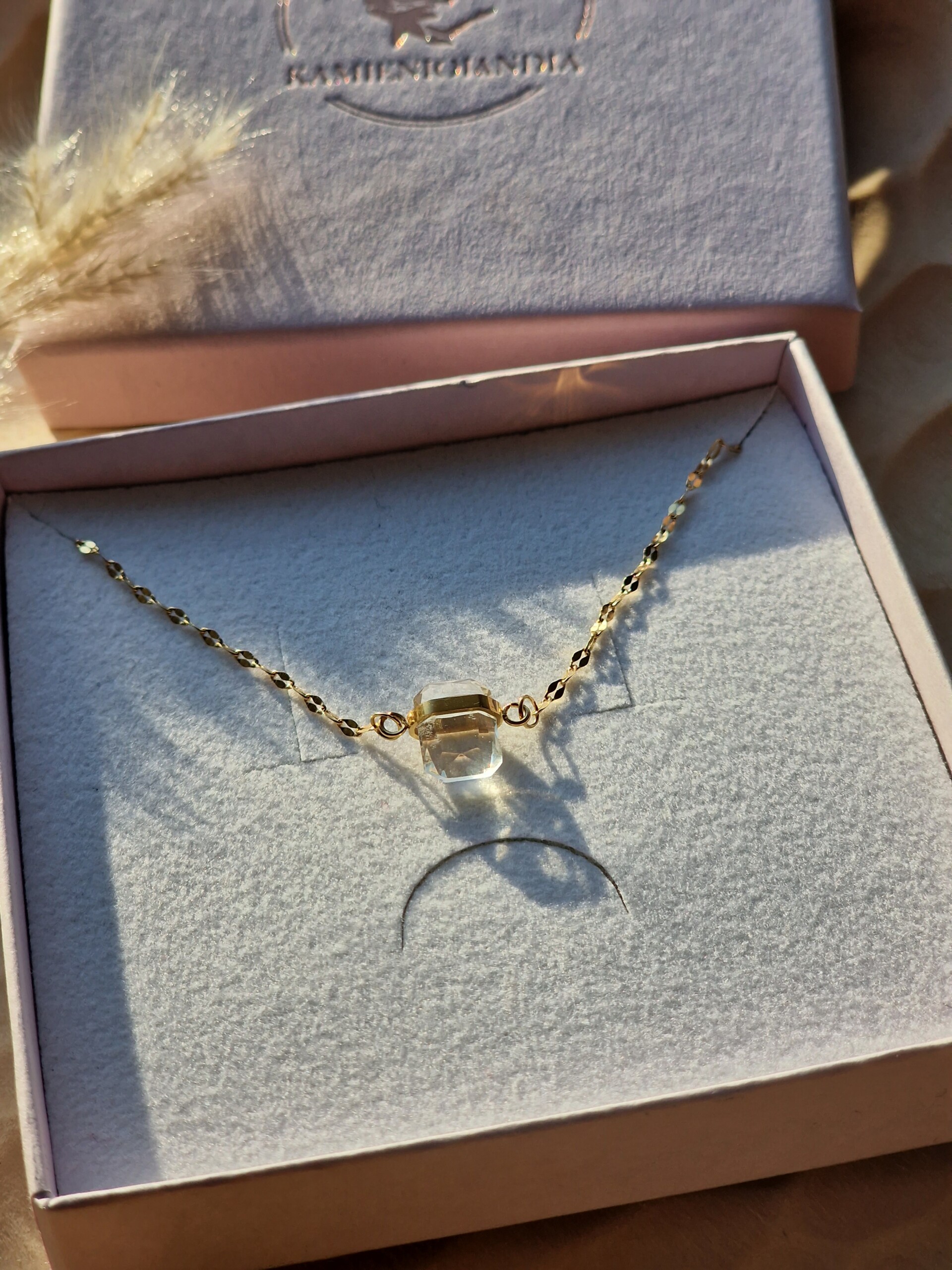 Naszyjnik Kryształ górski celebrytka - obrazek 2