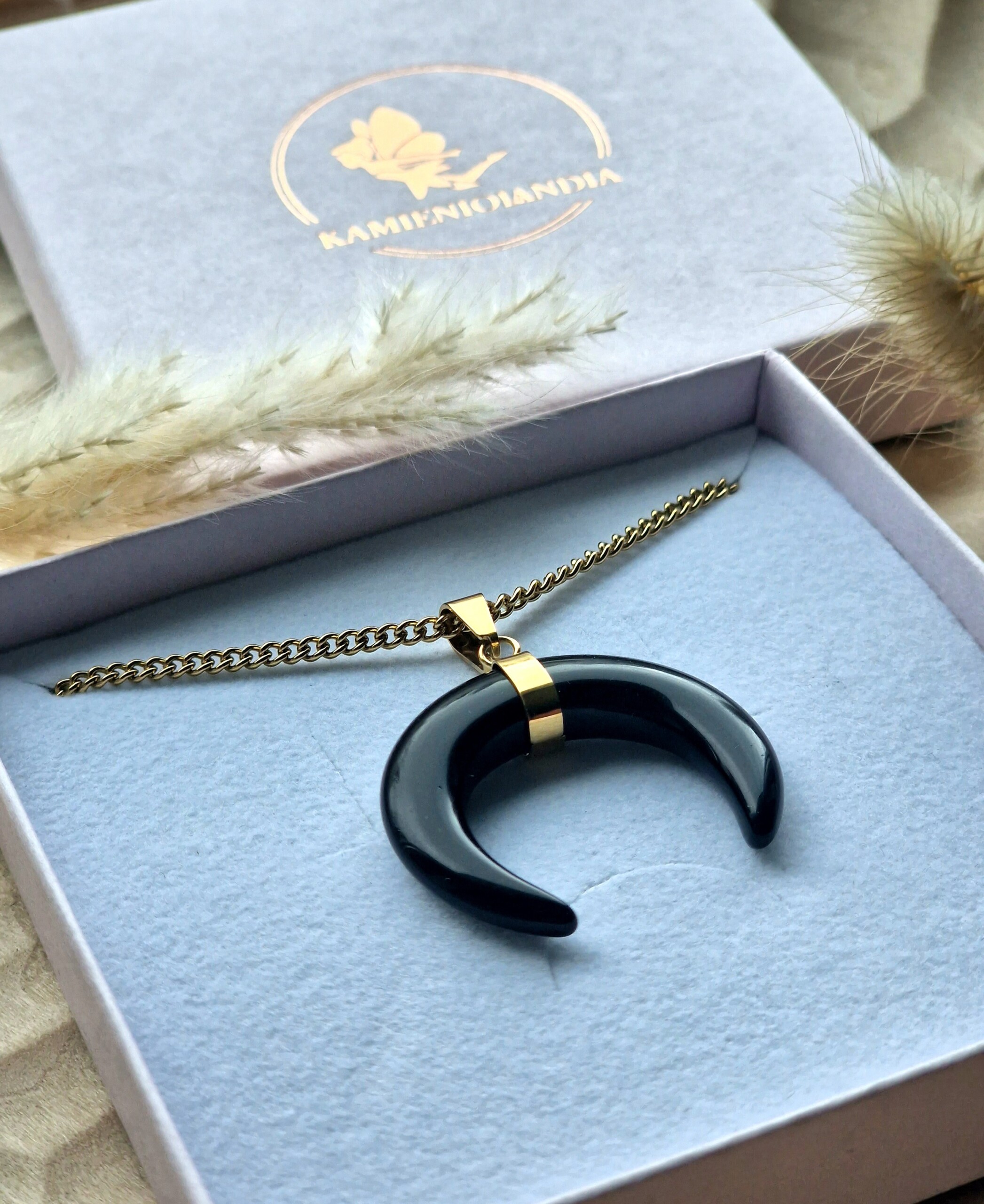 Naszyjnik Onyks róg obfitości