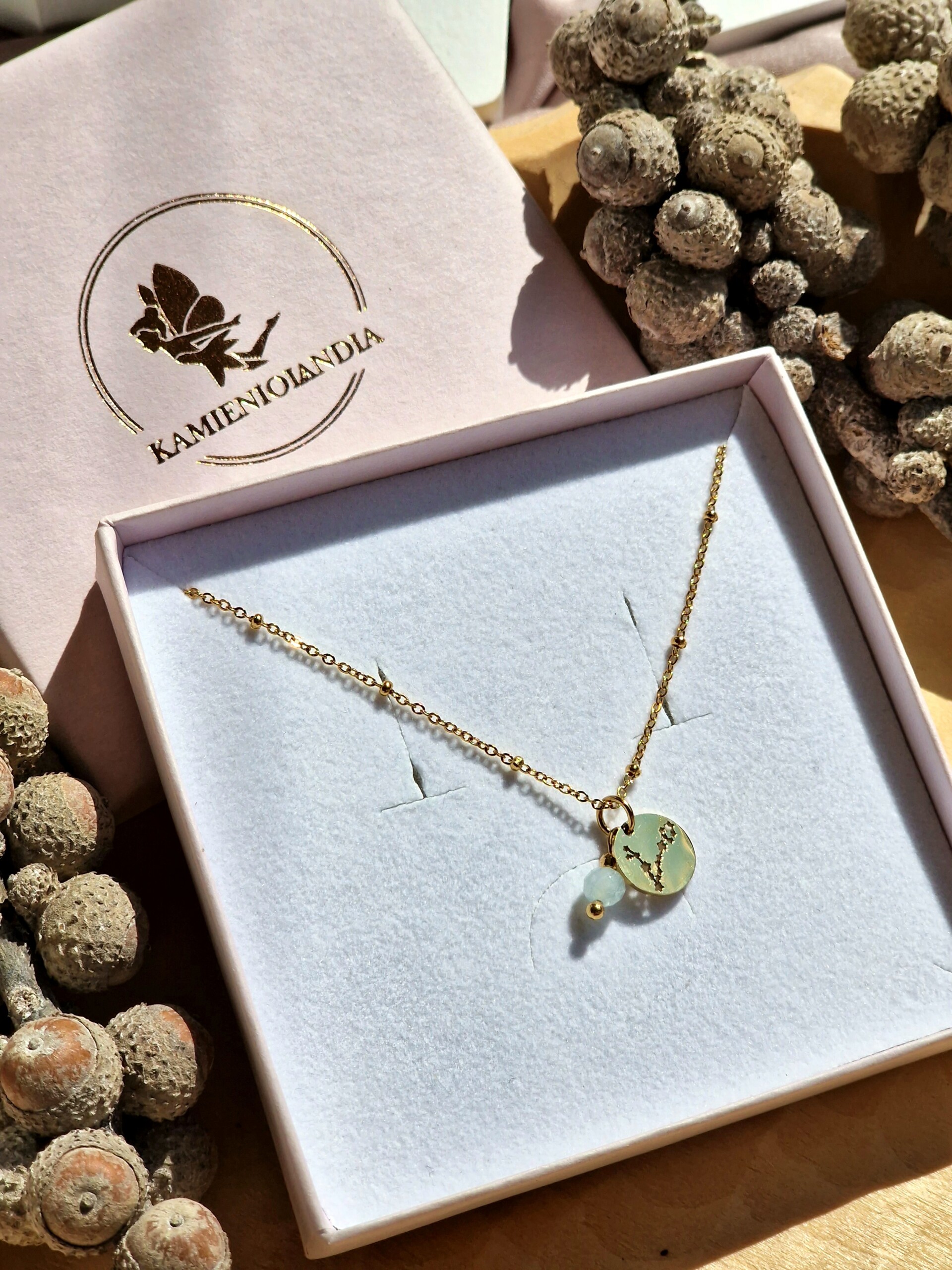 Naszyjnik Ryby konstelacja