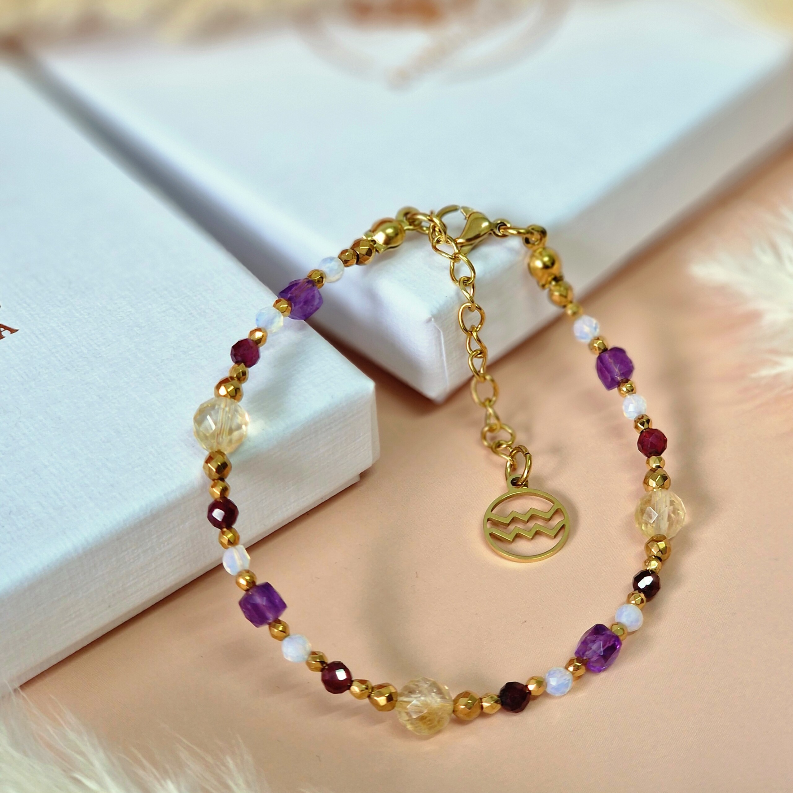 Bransoletka znak zodiaku Wodnik