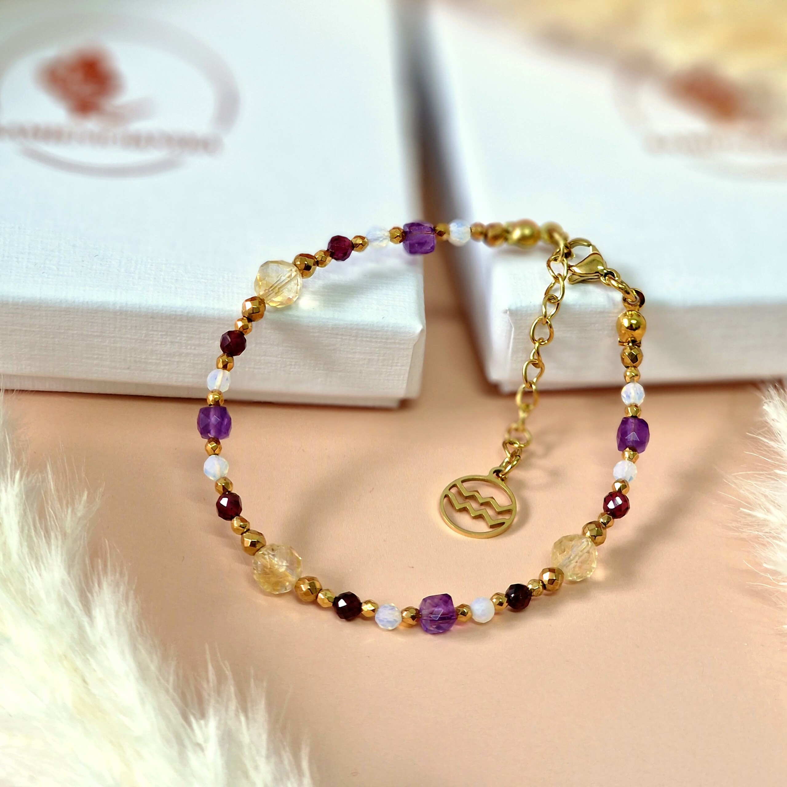 Bransoletka znak zodiaku Wodnik