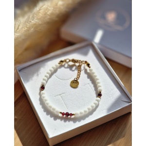 bransoletka-tridacna-granat-hematyt