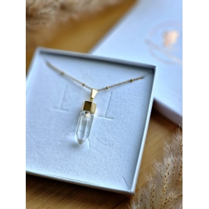 Naszyjnik Kryształ górski grot