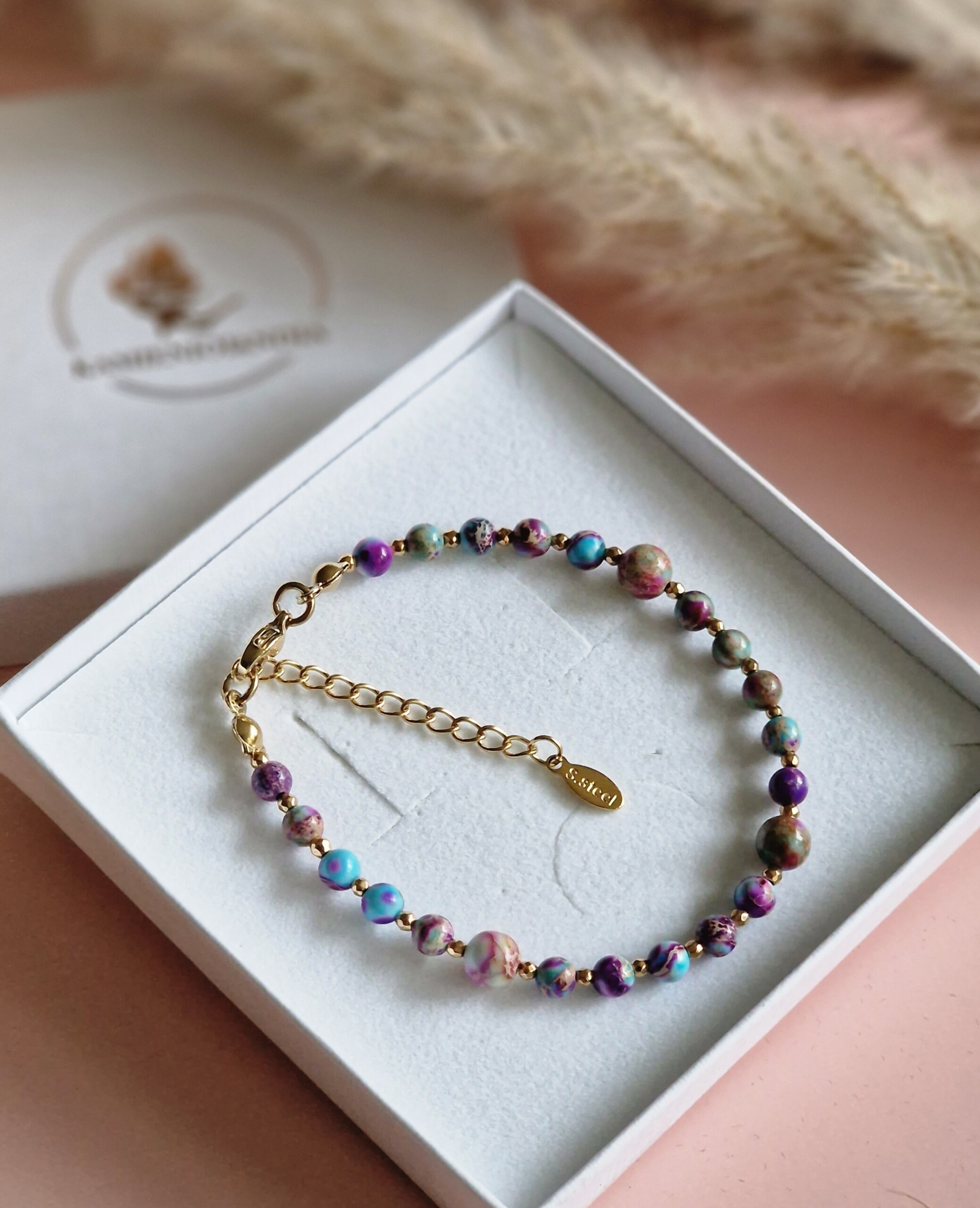 Bransoletka Jaspis cesarski, Hematyt