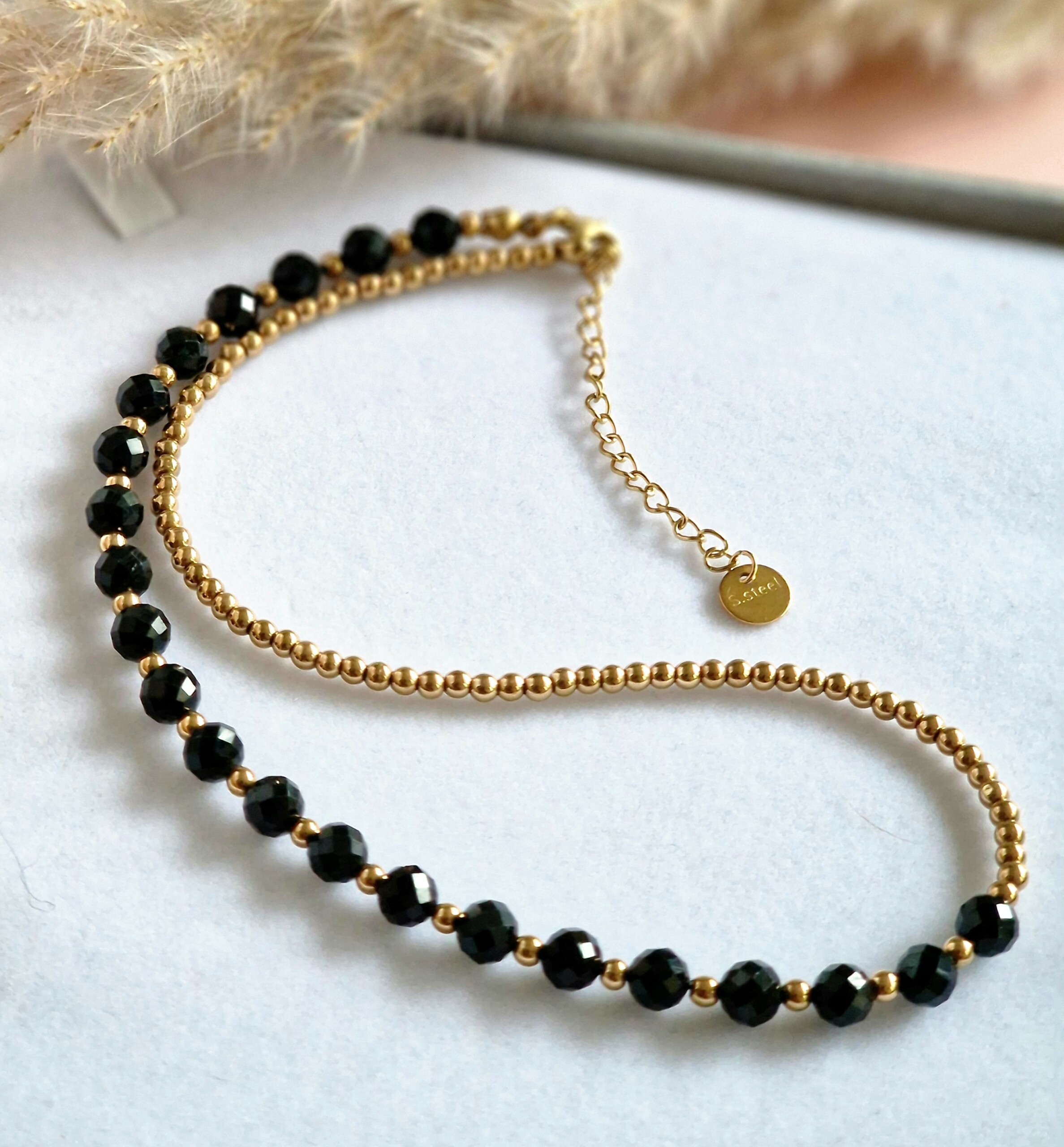 Naszyjnik Turmalin, Hematyt - obrazek 2