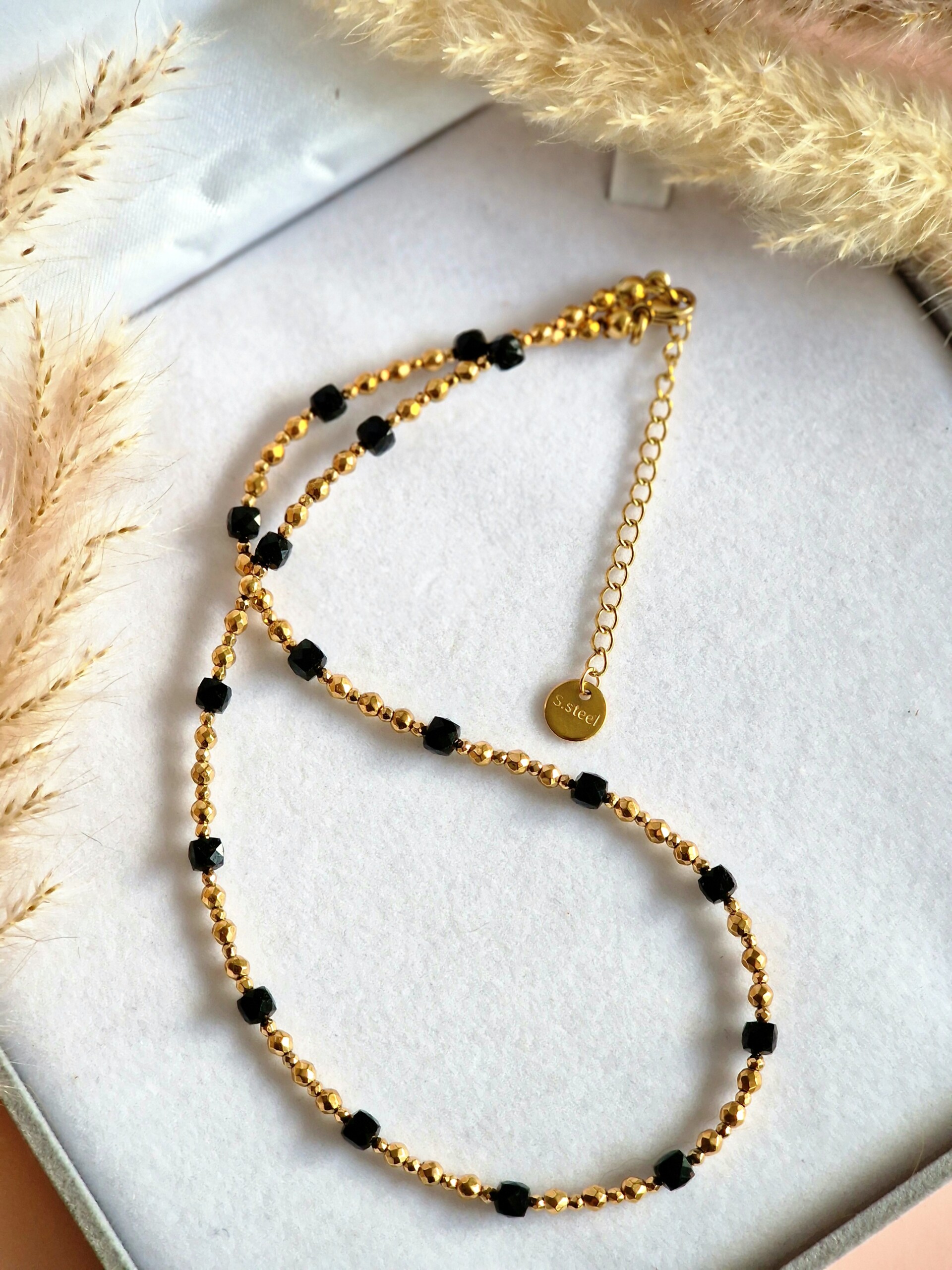 Naszyjnik Turmalin, Hematyt - obrazek 2