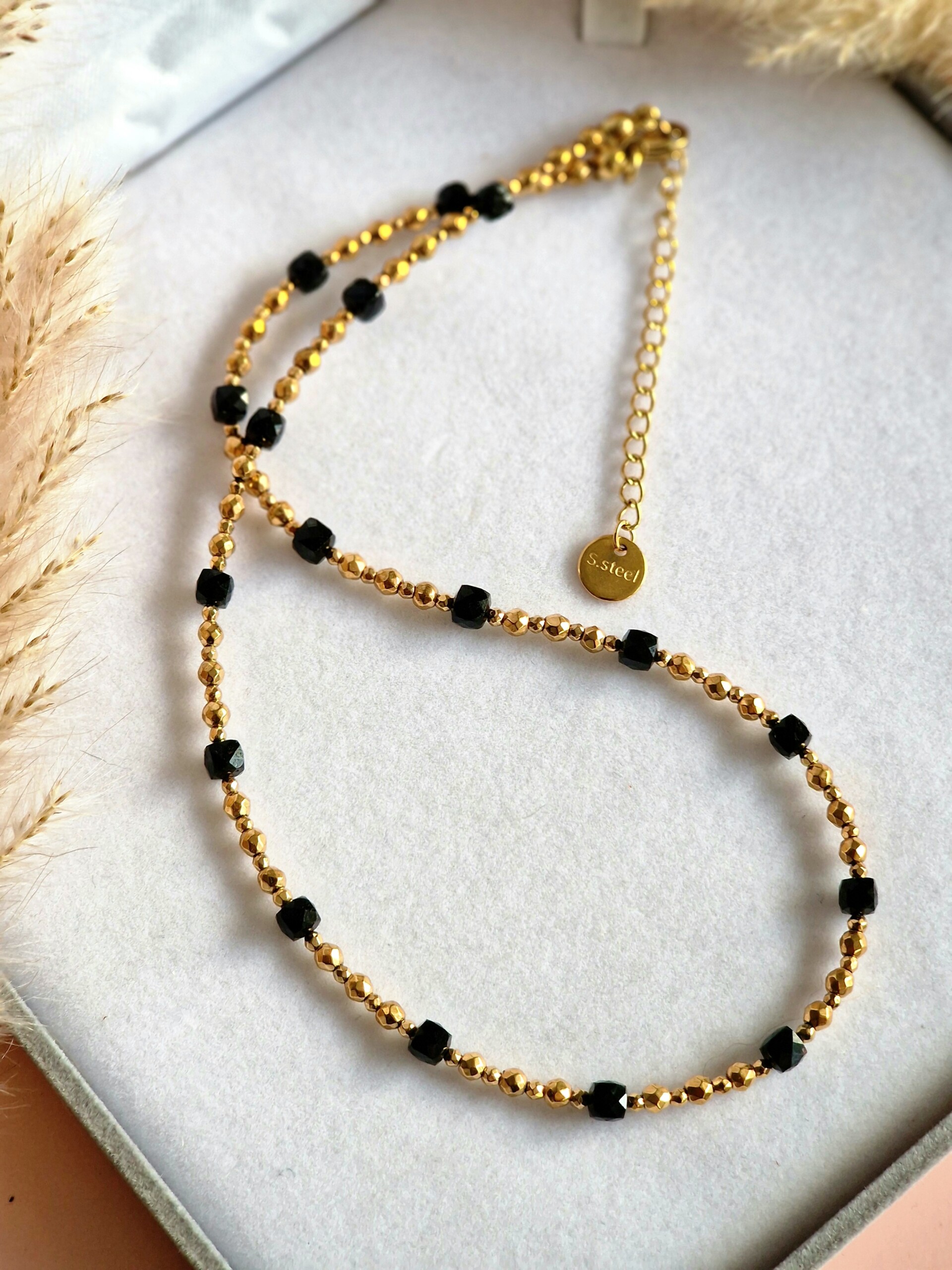 Naszyjnik Turmalin, Hematyt - obrazek 3