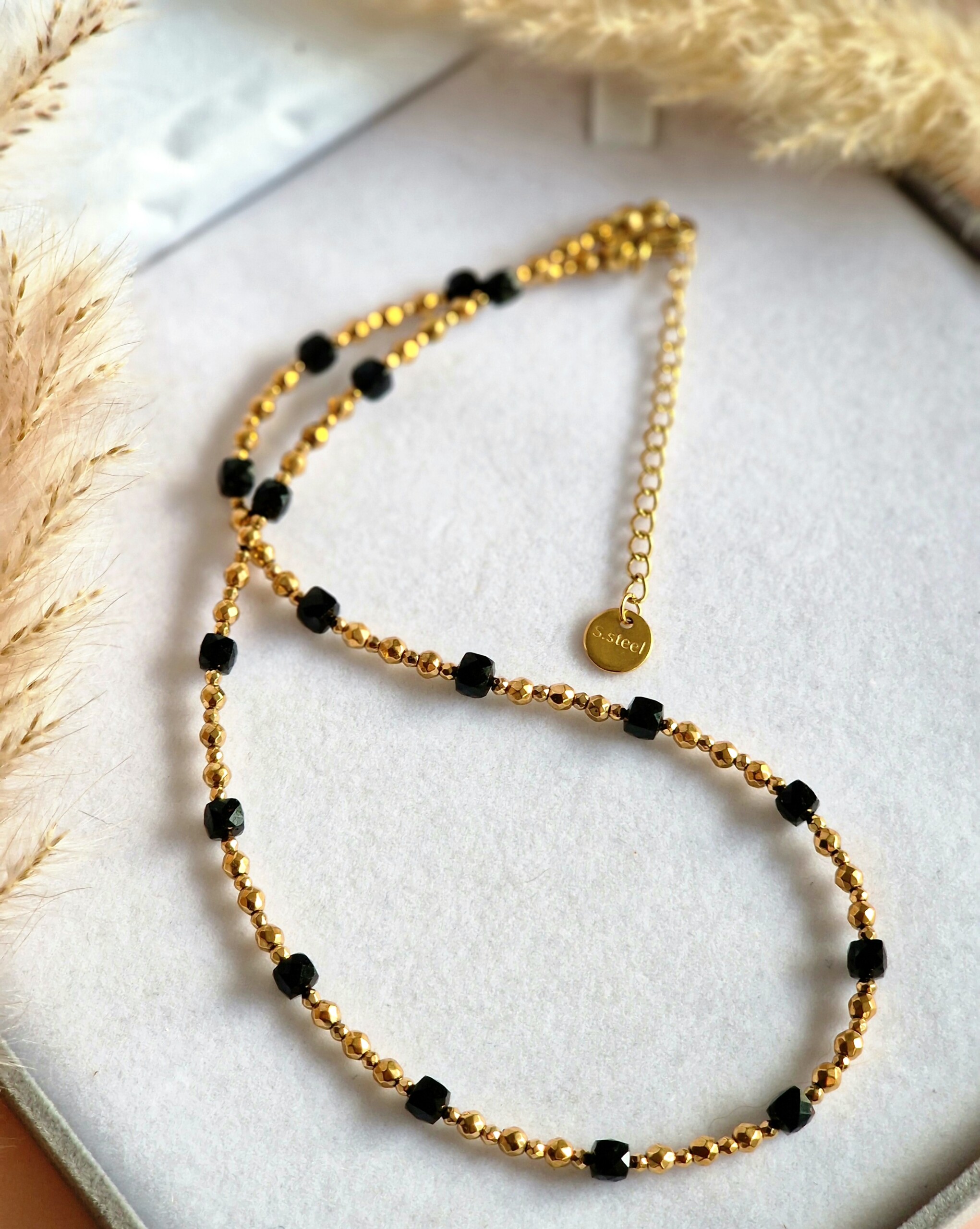 Naszyjnik Turmalin, Hematyt - obrazek 4