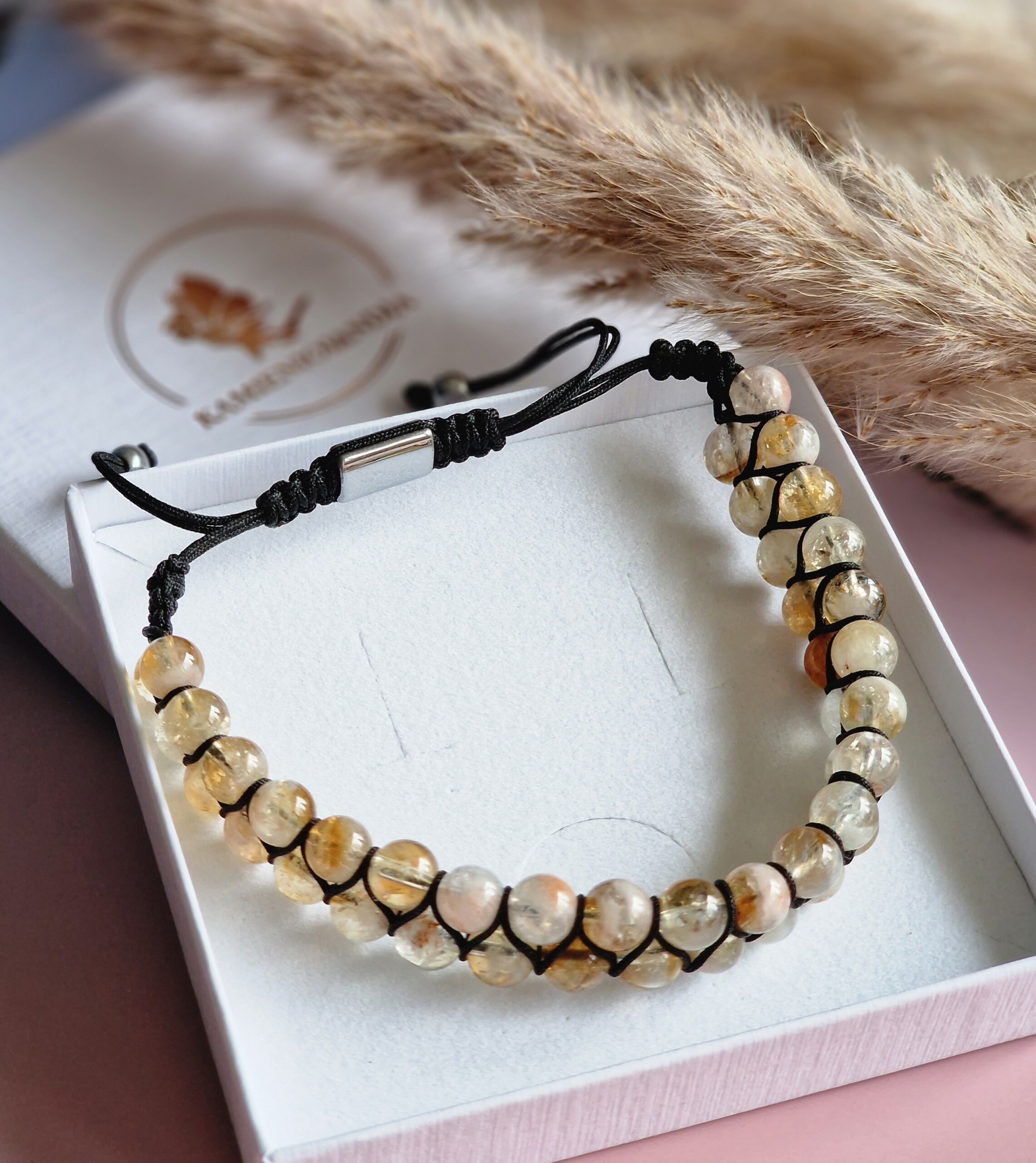 Bransoletka Cytryn Shamballa - obrazek 2