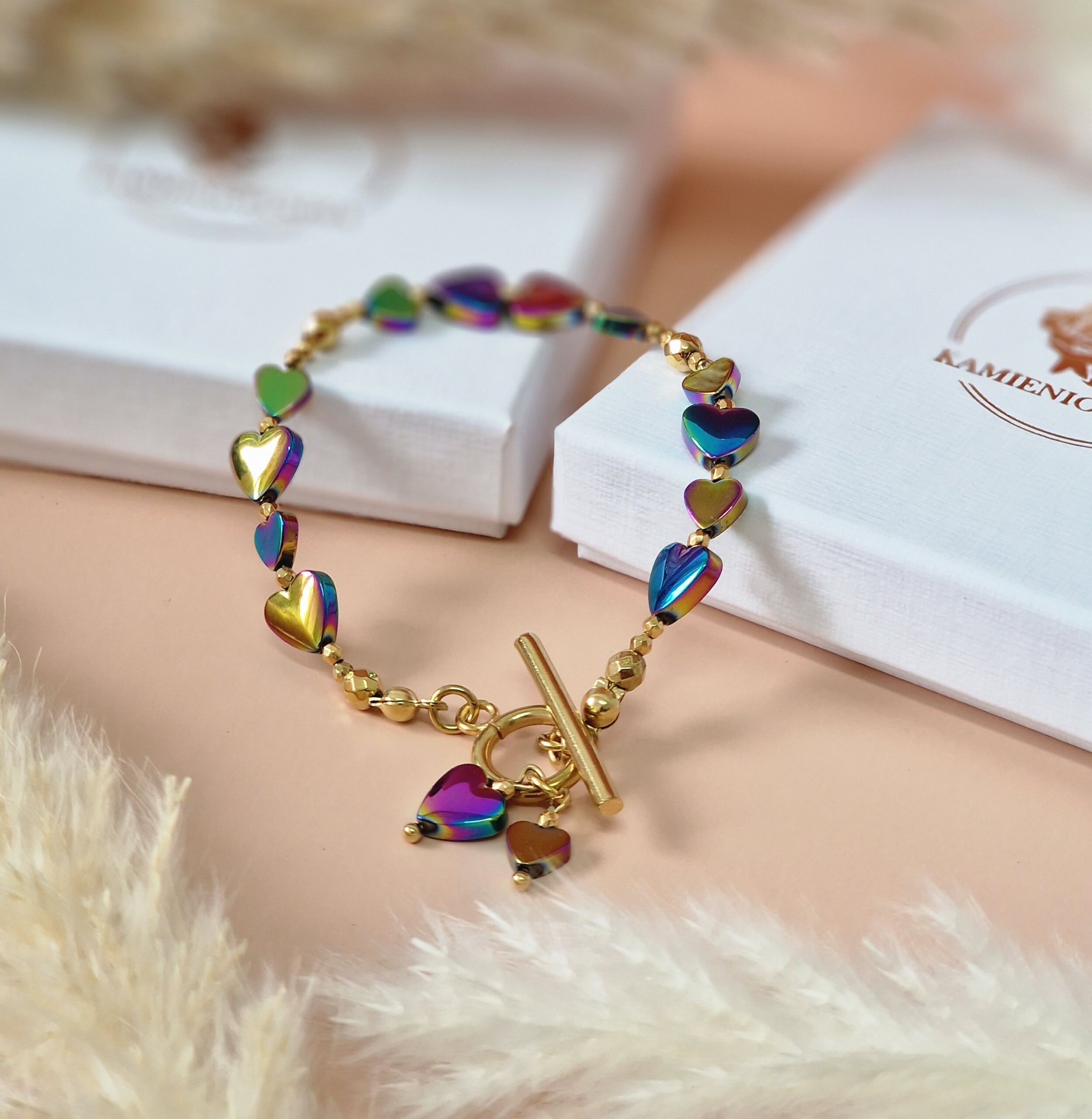 Bransoletka Hematyt Benzynka