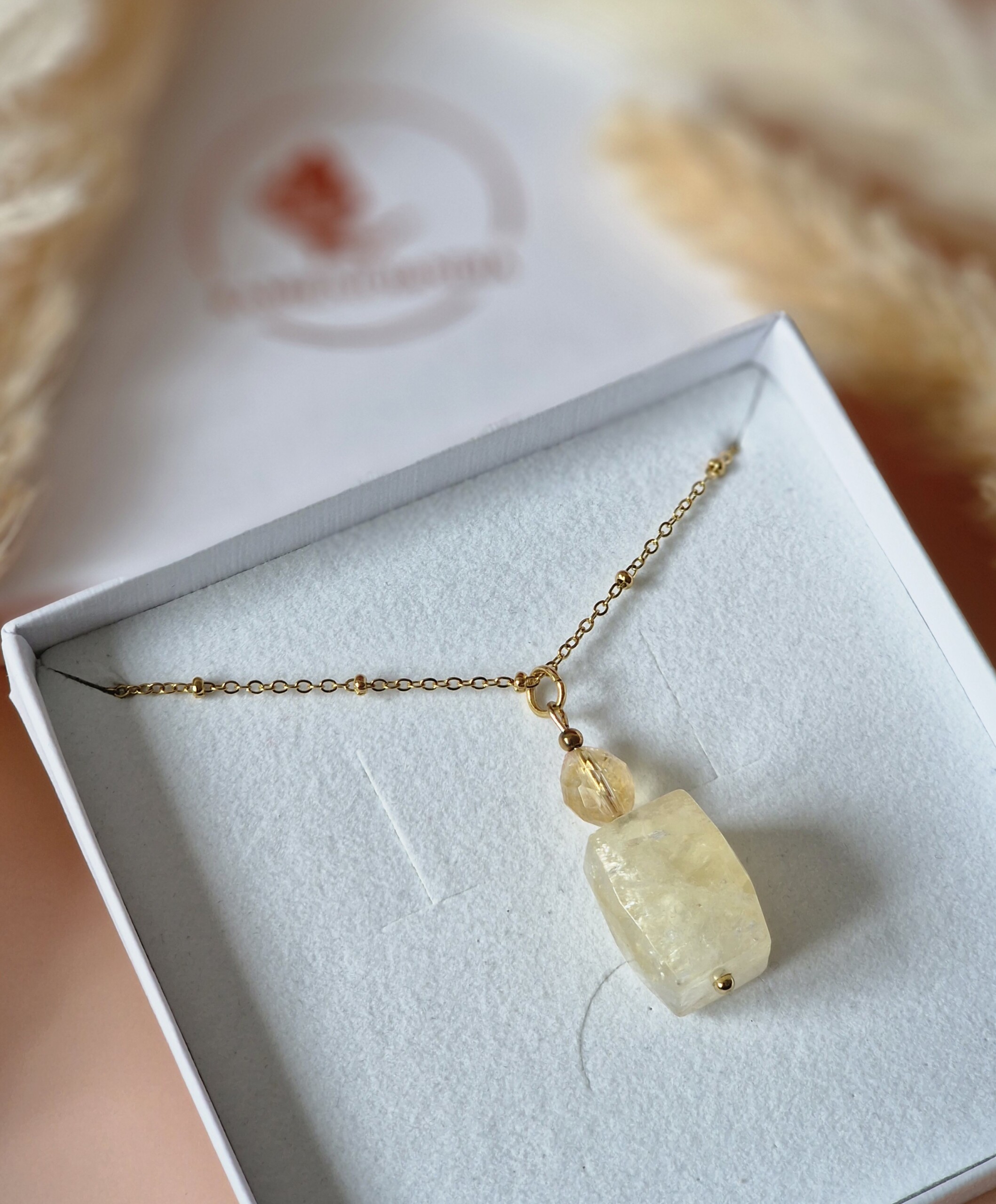 Naszyjnik Cytryn, Hematyt