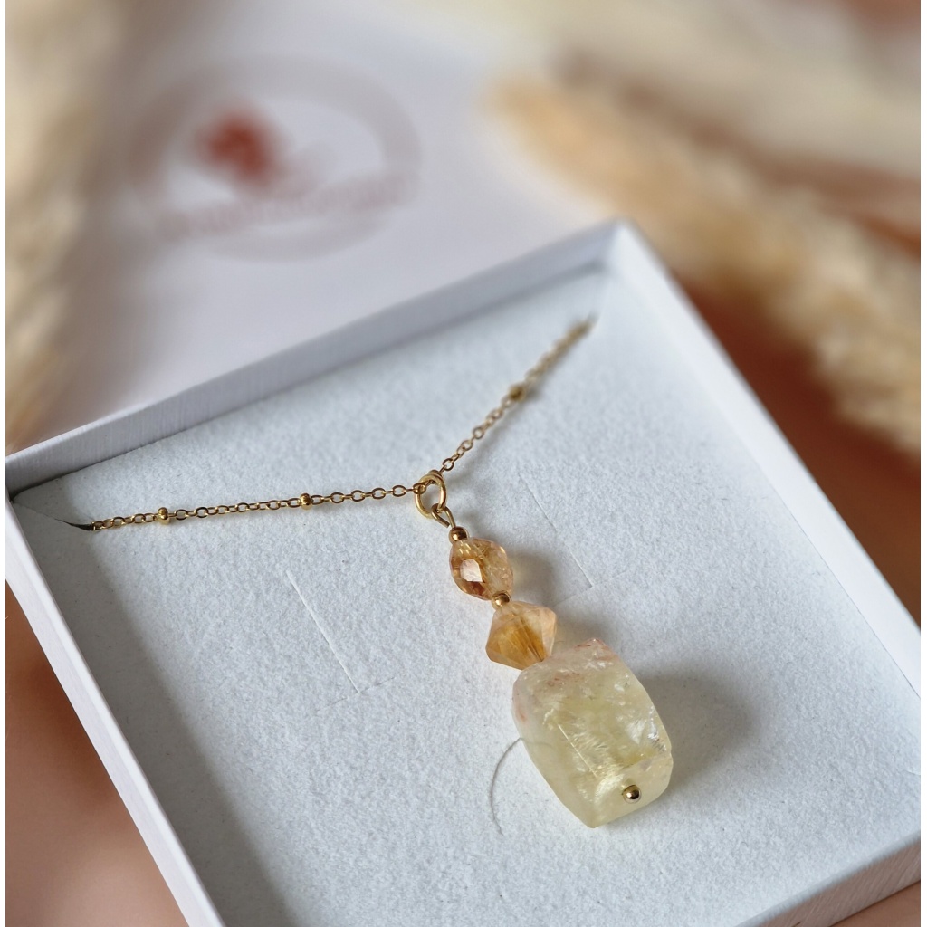 Naszyjnik Cytryn, Hematyt