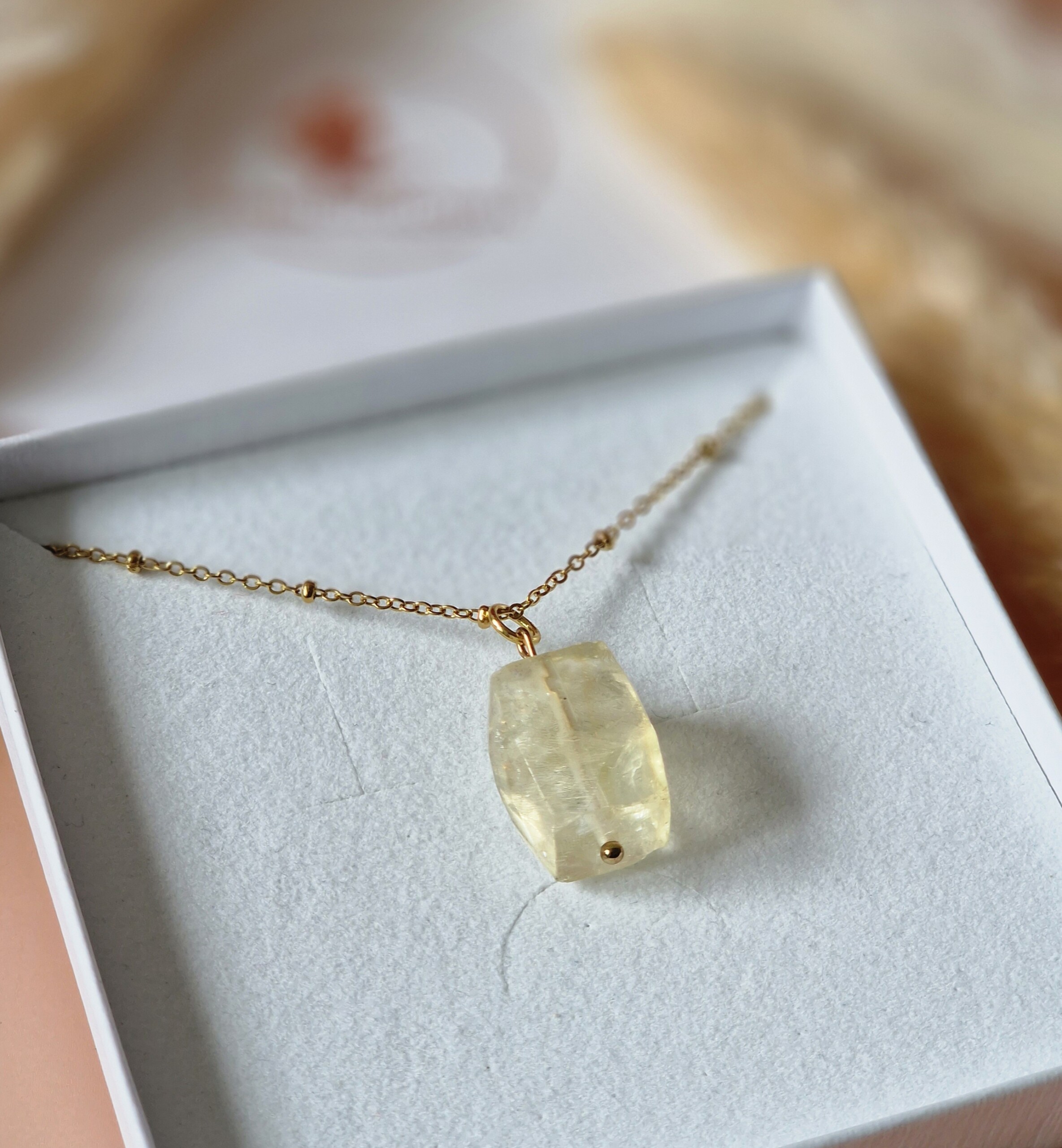 Naszyjnik Cytryn, Hematyt