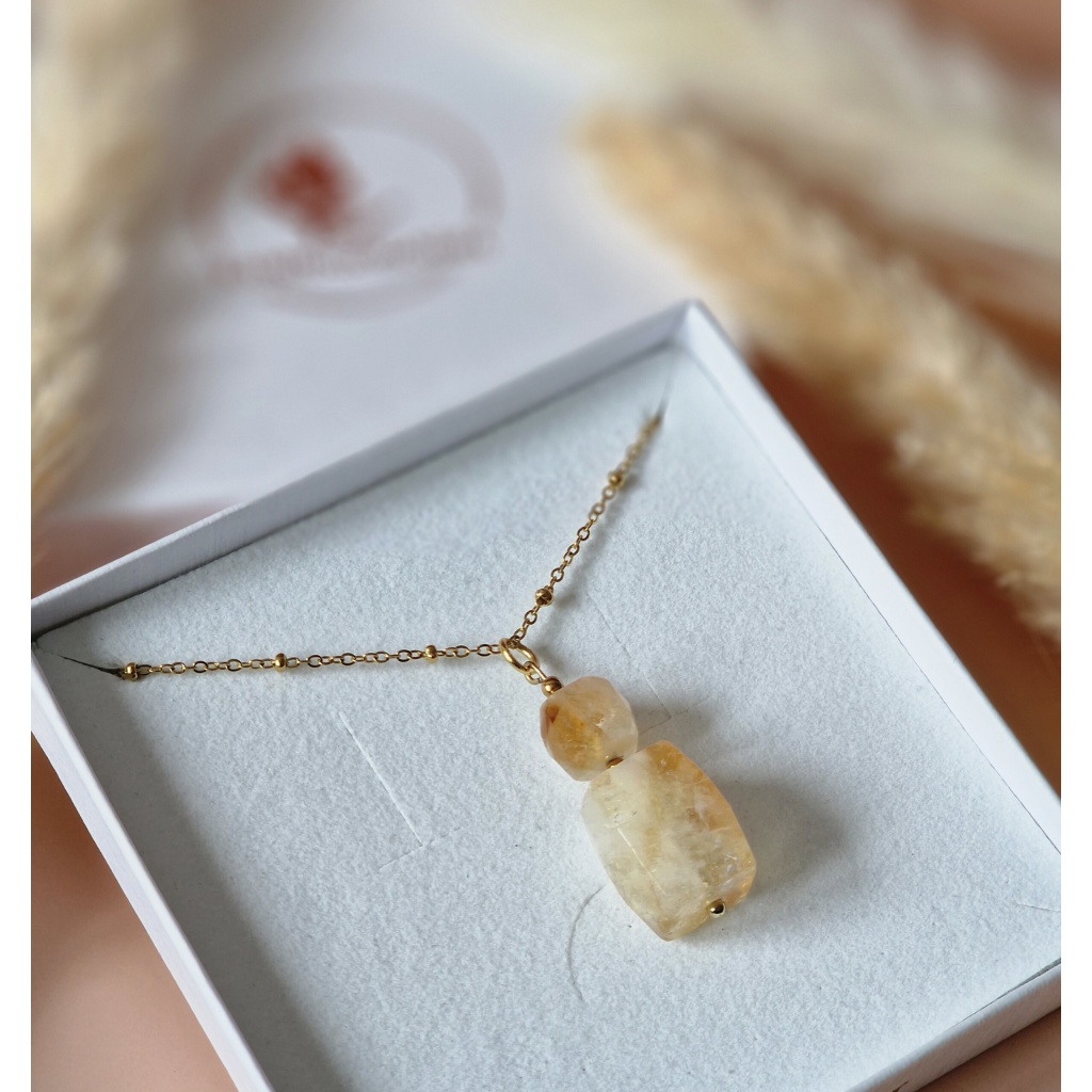 Naszyjnik Cytryn, Hematyt